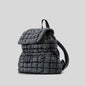 Stylish ruffled cloud backpack: spacious, perfect for winter travel and students