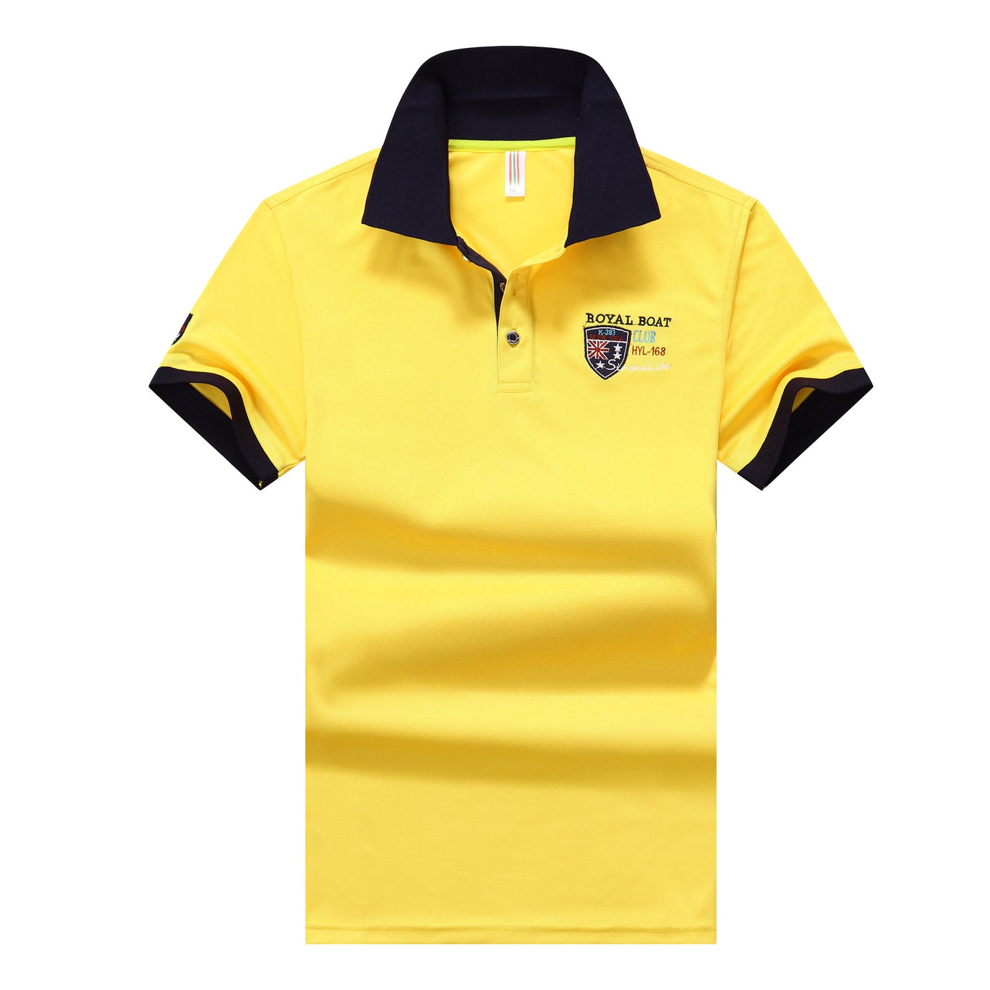 Men's casual half-sleeve lapel polo shirt for men