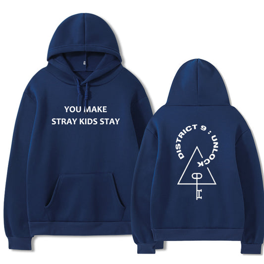 Stray Kids District 9 Unlocks the concert fashion hoodie