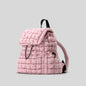 Stylish ruffled cloud backpack: spacious, perfect for winter travel and students