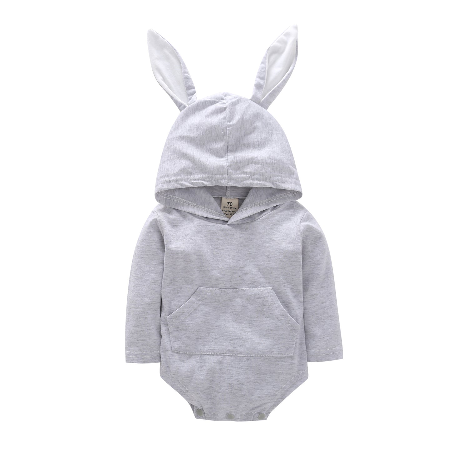 Autumn Newborn Girls Jumpsuits Clothes Baby Knit Rompers + Hat + Bib Pure Color Knitted Long