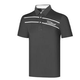 Golf clothing Men's short sleeve T-shirt Summer sports POLO shirt quick dry Breathable outdoor jersey top