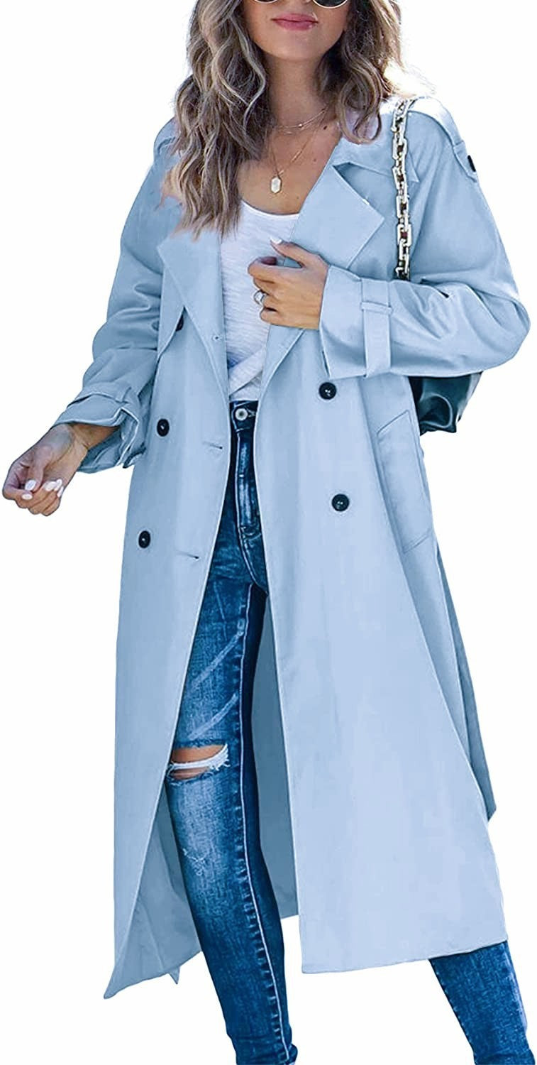 Women's winter and autumn windbreaker coat