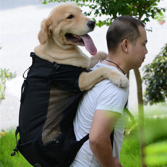 Washable dog Shoulder Backpack Pet Traveler Backpack