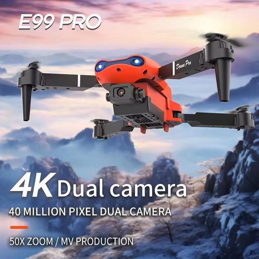 Professional E99Pro Drone with HD 4k dual camera and GPS remote control toy mini drone