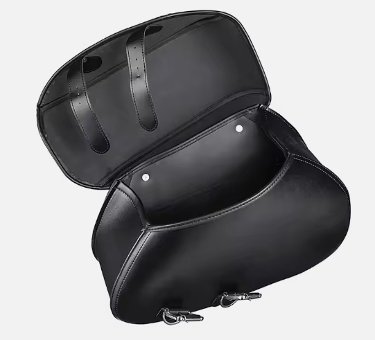 NEW Motorcycle PU Leather Saddlebag Side Saddle Bags Tool Bag