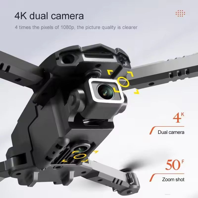 Mini Drone Portable 10 Minutes Flight Time 4K Dual Camera