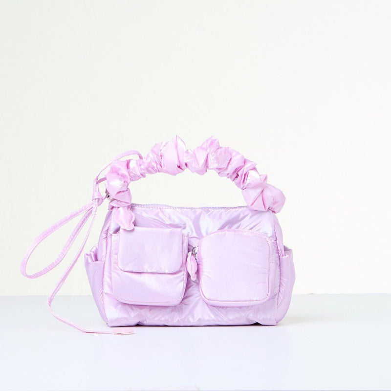 Elegant star dust cloud bag: whimsical, soft, perfect for fairy-inspired fashion