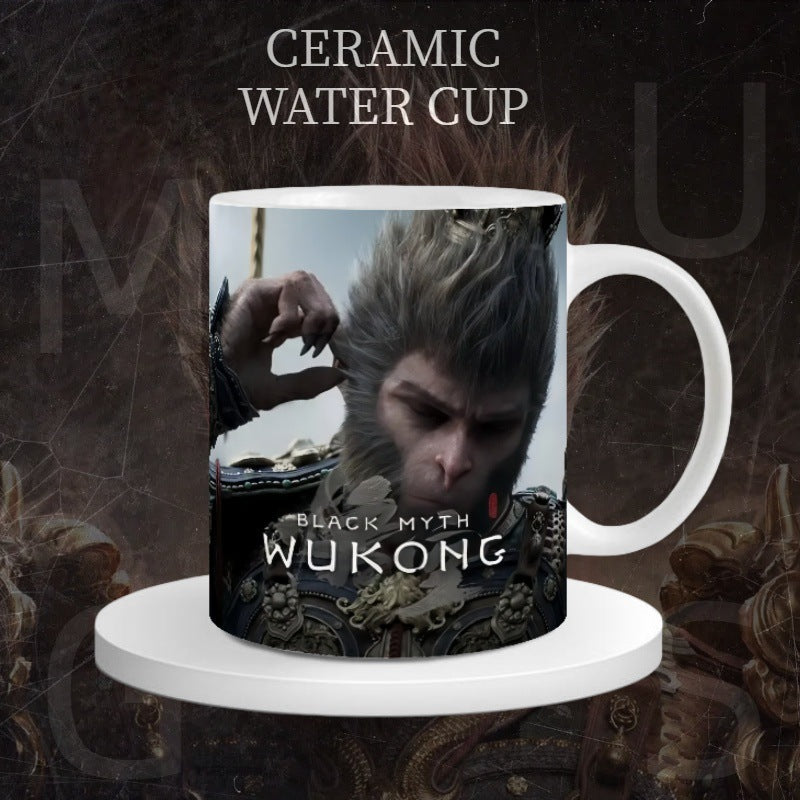 Black Myth Monkey King game surrounding ceramic mug Drink cup birthday cup milk cup coffee cup