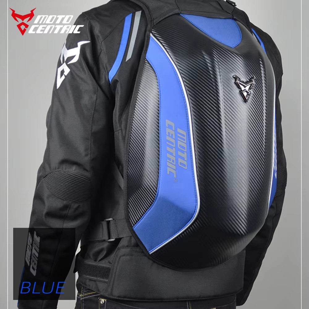 MOTOCENTRIC Waterproof Motorcycle Backpack Motorcycle Tail Bag