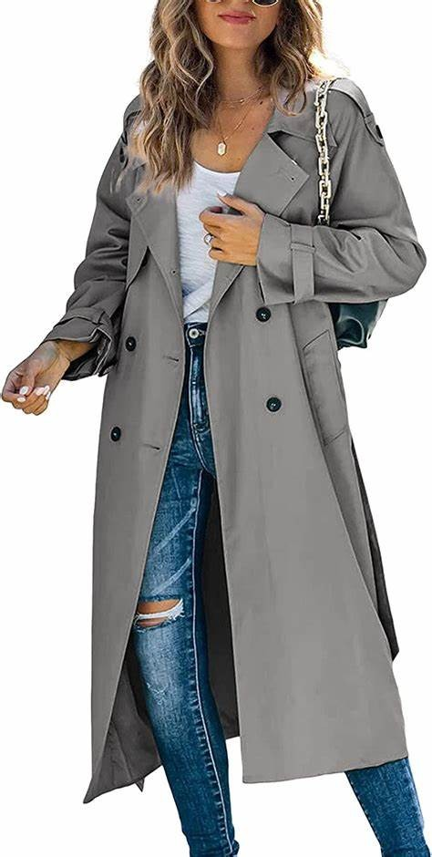 Women's winter and autumn windbreaker coat