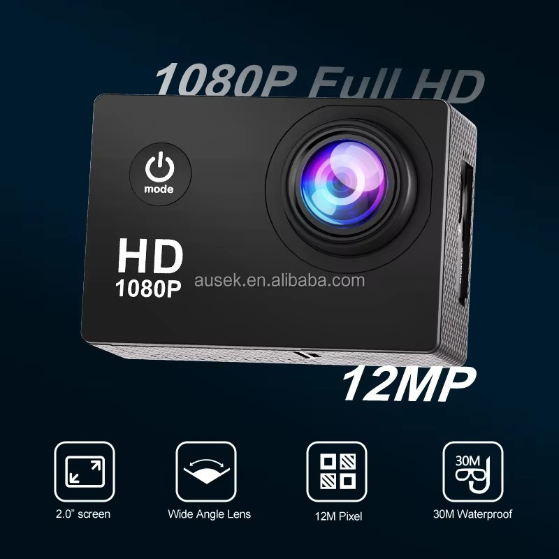 Best hd action camera 2024 with action camera accessories set