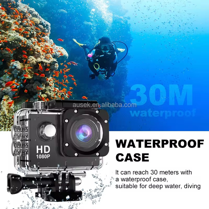 Best hd action camera 2024 with action camera accessories set