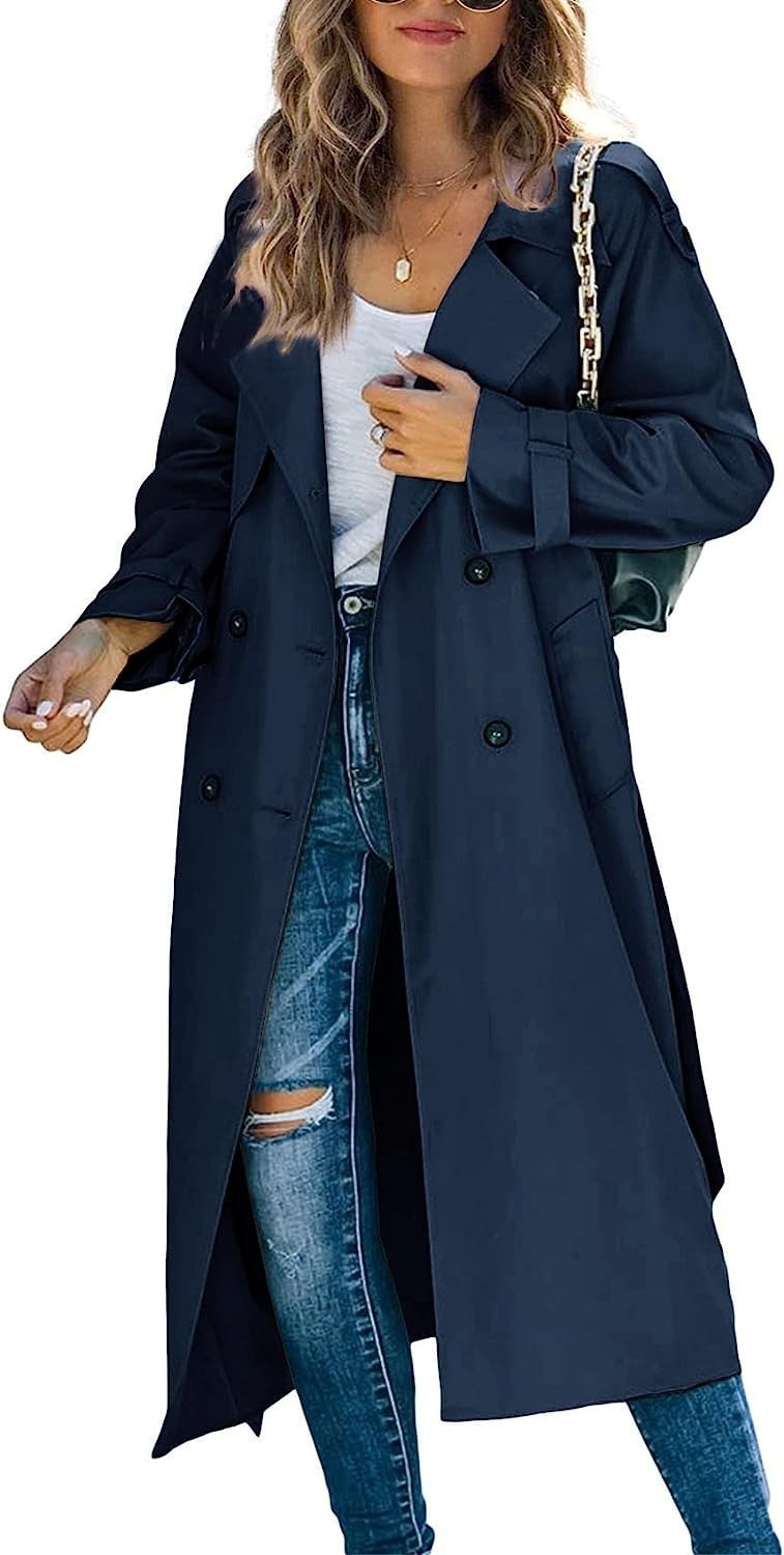 Women's winter and autumn windbreaker coat